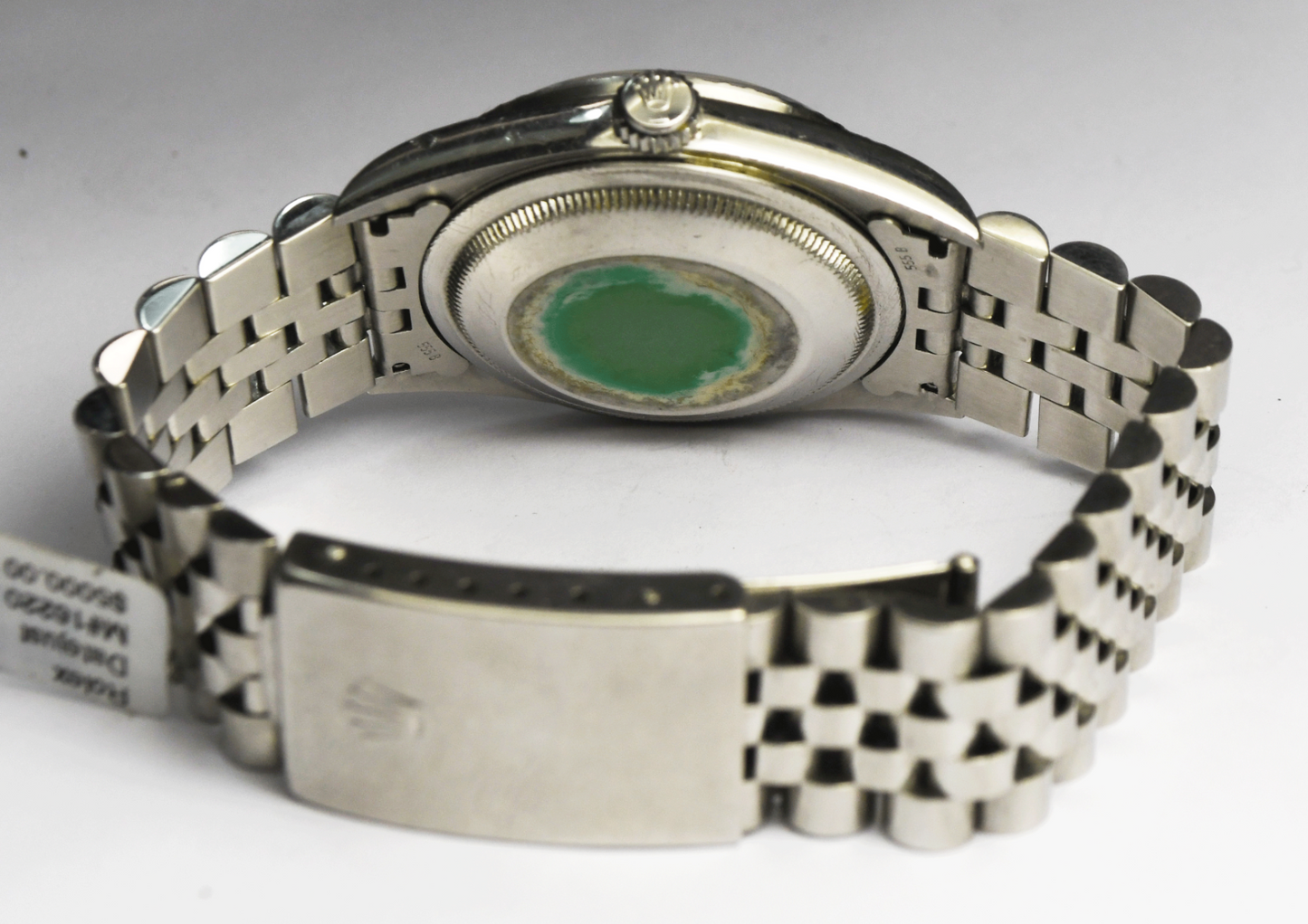 1999 Men's Rolex Datejust 16220 Silver Stick Dial 36mm 3135 Stainless Jubilee