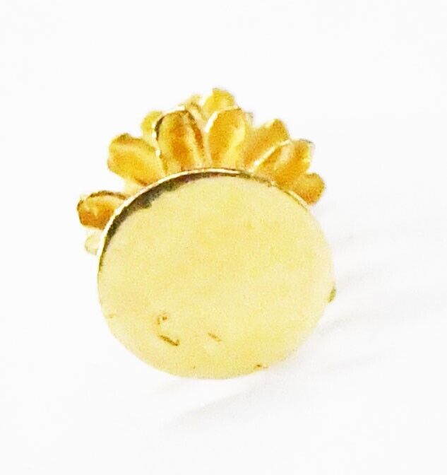 14k Yellow Gold Pine Christmas X-mas Tree Charm 17mm x 9mm