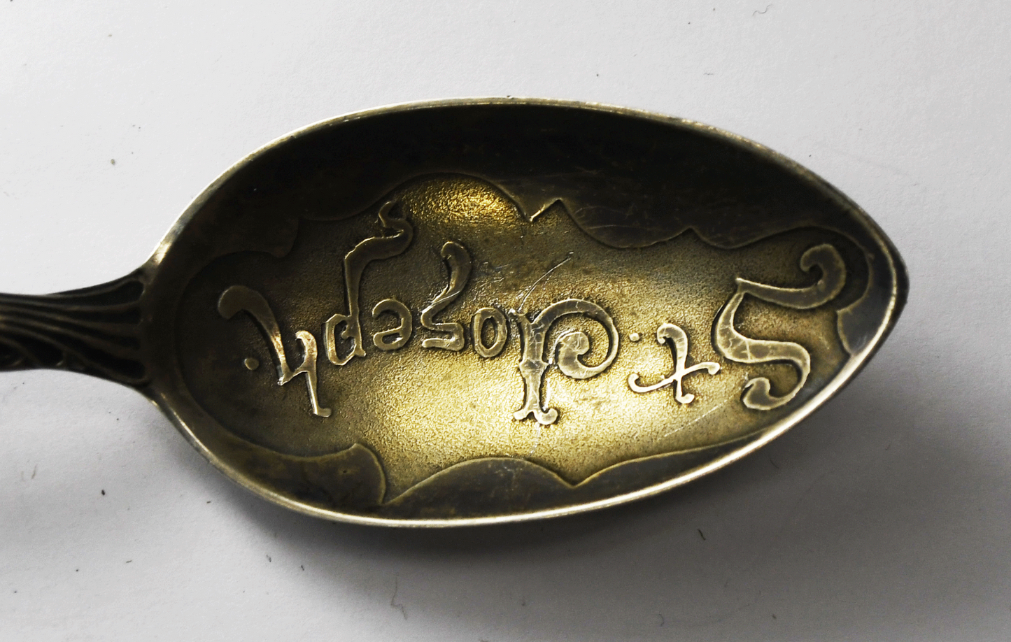 Sterling Silver Wendell St Joseph Missouri Souvenir Spoon 5-1/2"