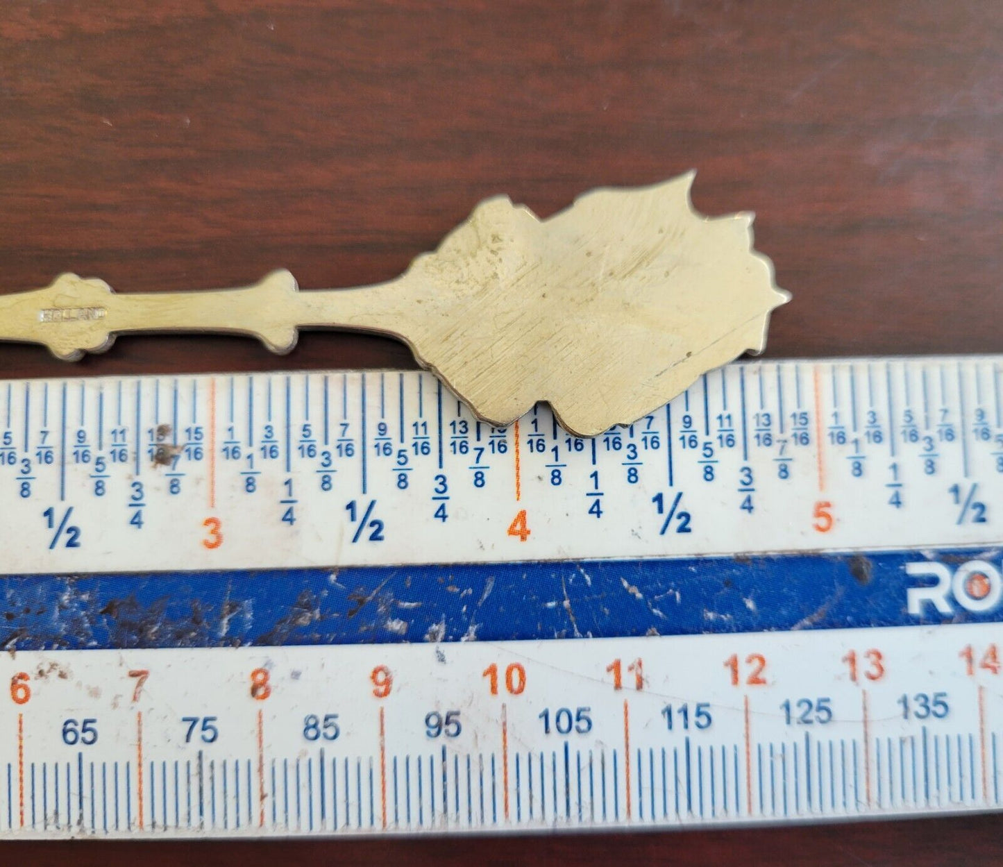 Vintage San Diego Souvenir Spoon Tavern Merriment Holland 4 7/8" California