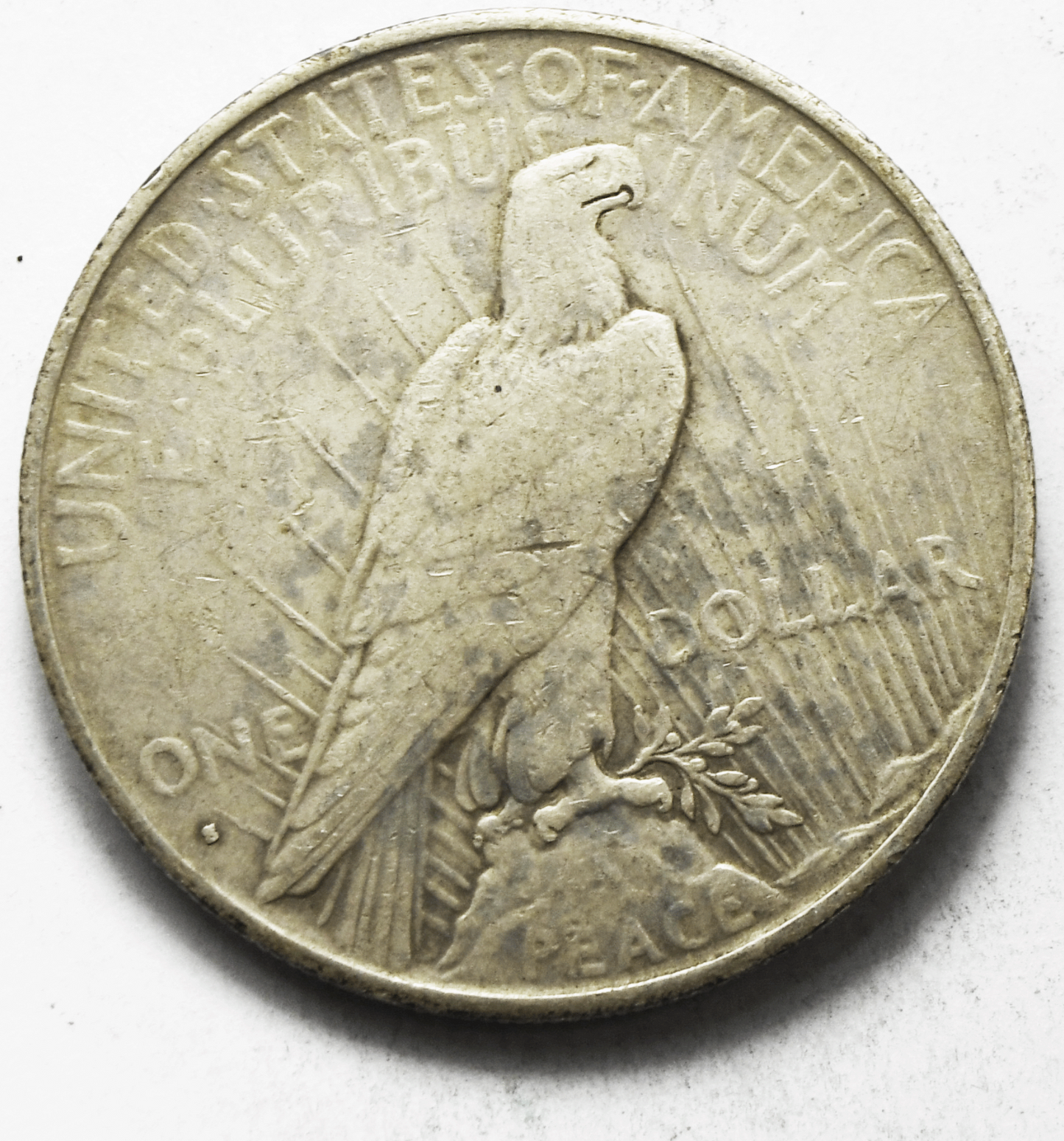 1935 S $1 Peace Silver One Dollar US San Francisco