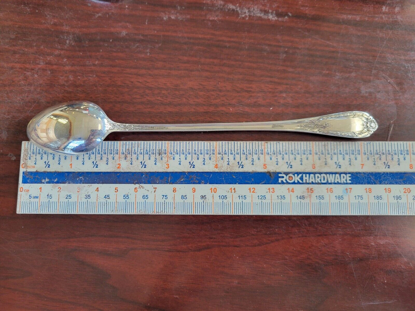 (4) Fontaine by International Sterling  7 3/8" Long Iced Tea Spoons 4.3oz.