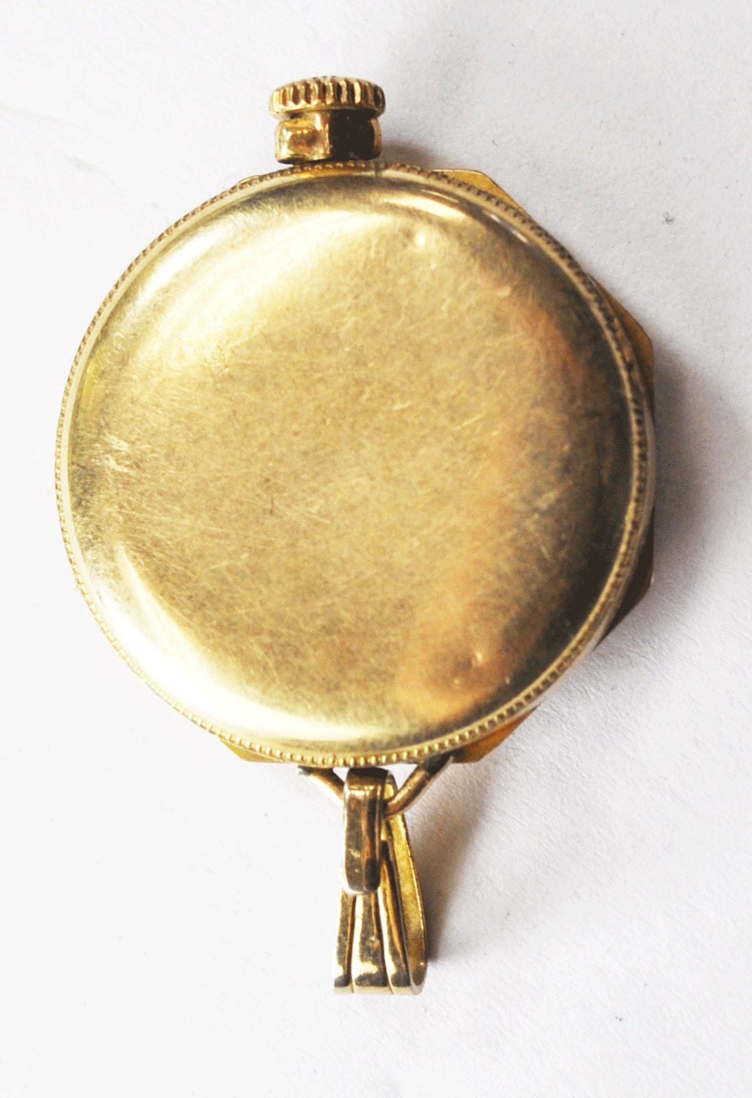 Vintage Modish Pendant Pocket Wristwatch 26mm Art Deco Swiss Era Gold Filled GF