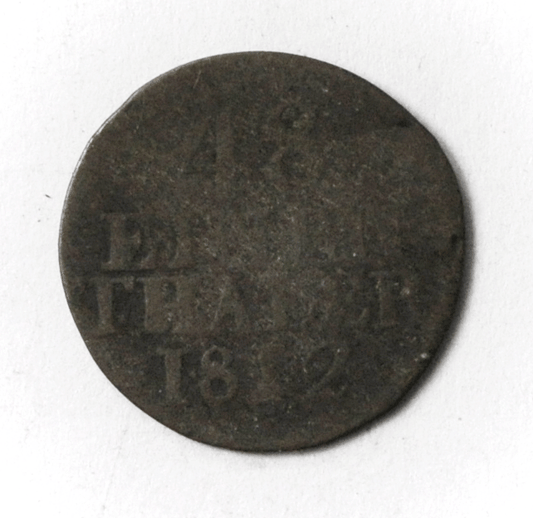 1812 German States Saxony Albertine 1/48 Silver Thaler KM# 1048