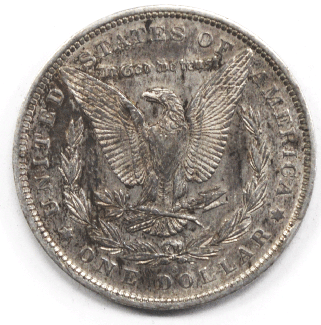 1882 O/S $1 Morgan Silver One Dollar US Coin New Orleans VAM 4