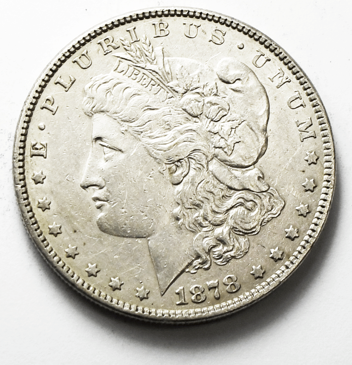 1878 7TF $1 Morgan Silver One Dollar Philadelphia VAM 133