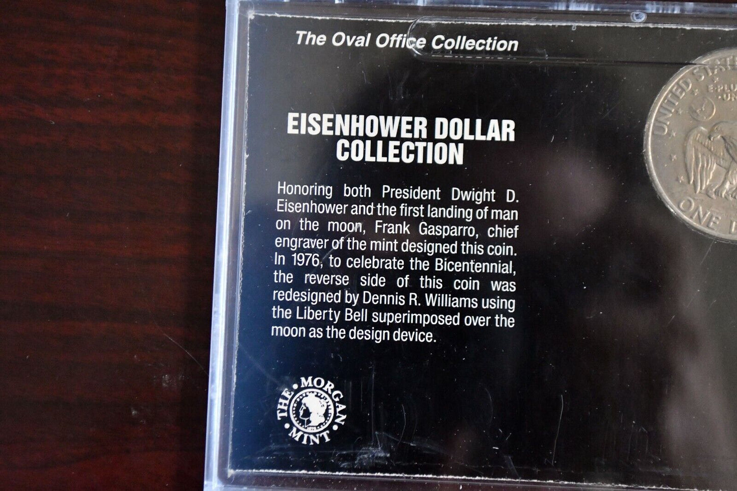 Oval Office Collection Eisenhower Dollar Set from The Morgan Mint  71, 78, 76