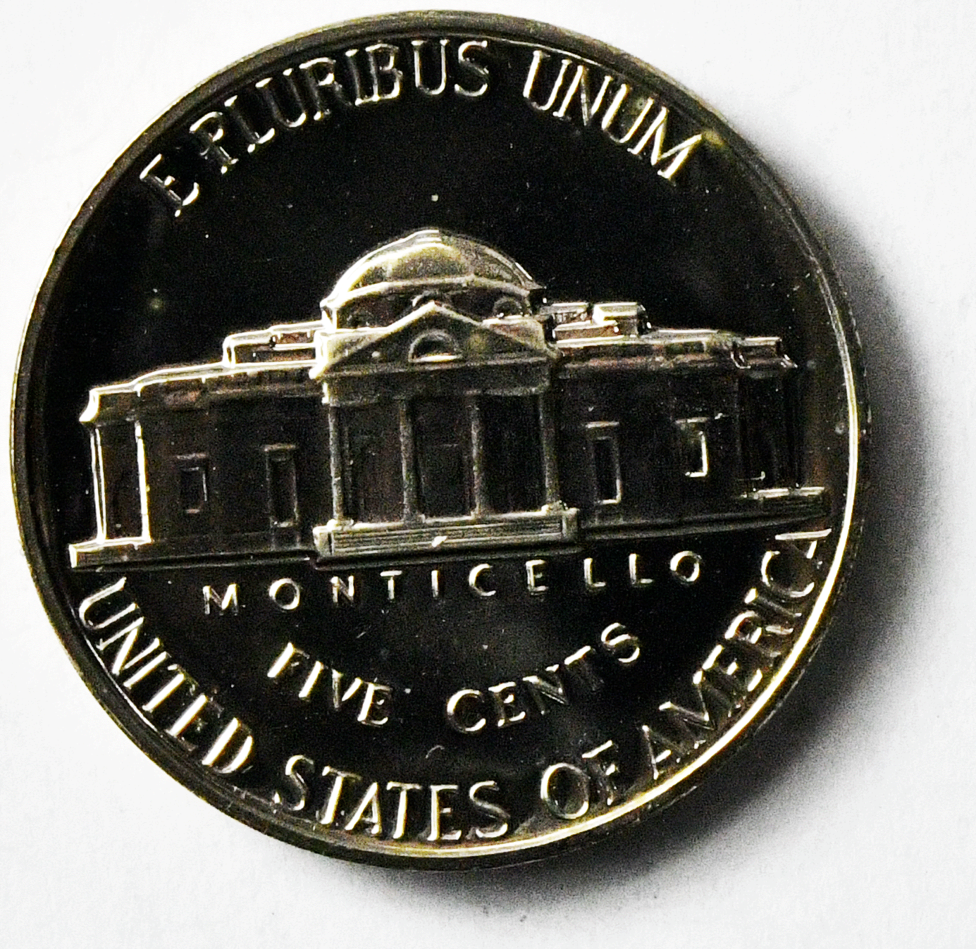 1962 5c Jefferson Proof Nickel Five Cents Gem Uncirculated