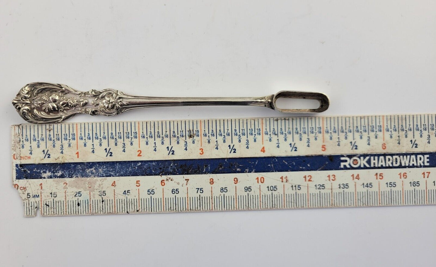 Francis I by Reed & Barton Sterling Silver 5" Baby Toothbrush .52oz.