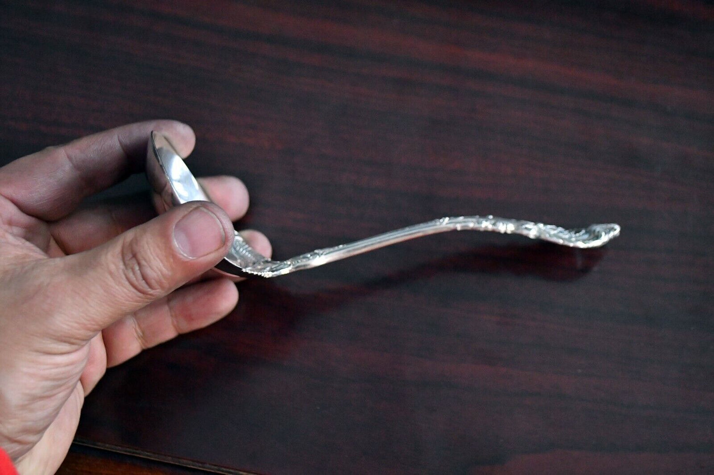 Sir Christopher by Wallace Sterling Silver 6 1/4" Solid Gravy Ladle 2.3 oz