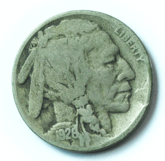 1926 D 5c Buffalo Nickel Five Cents US Denver Rare