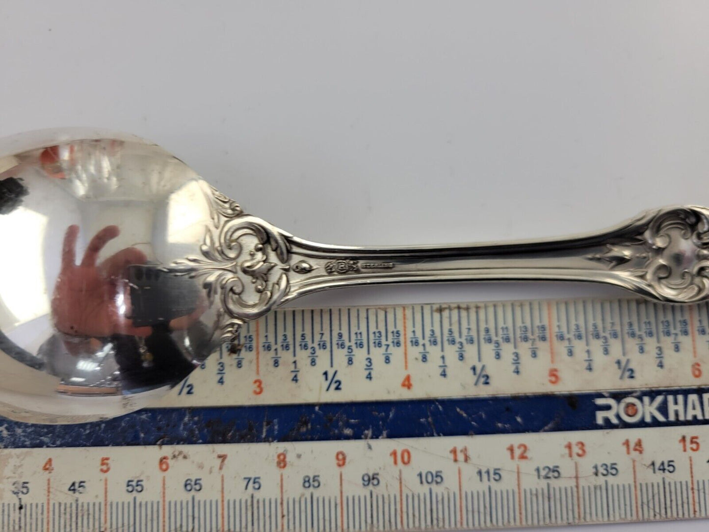 Francis I by Reed & Barton Sterling Slotted Serving Spoon 8 3/8” No Mono 2.8oz.