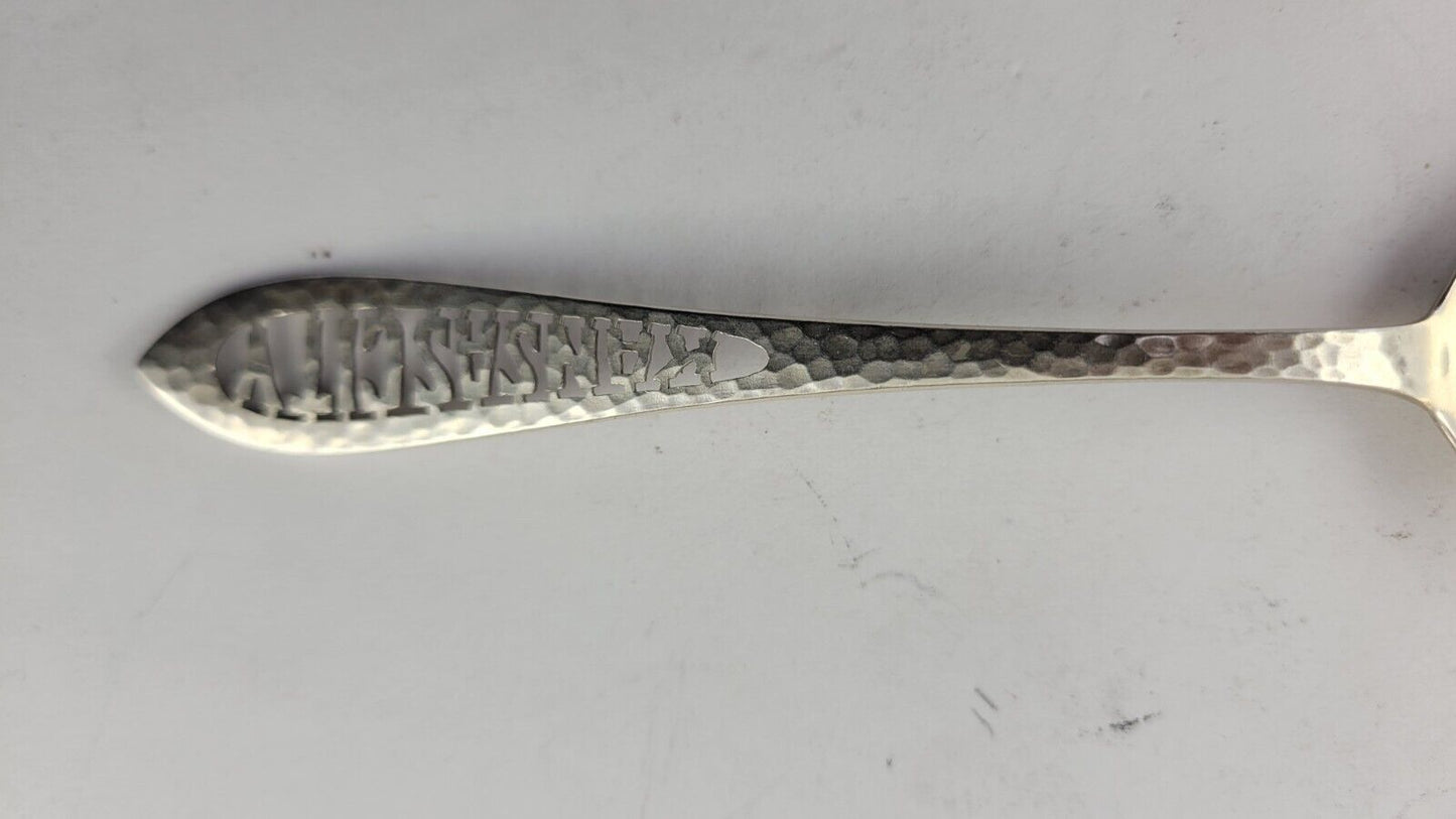 Kansas City Mo KS  5 1/2" Sterling Silver  Souvenir Spoon .42oz by Weidlich
