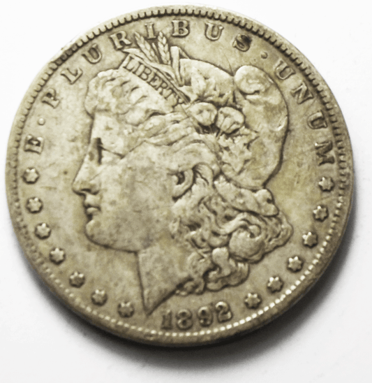 1892 $1 Morgan Silver One Dollar Philadelphia