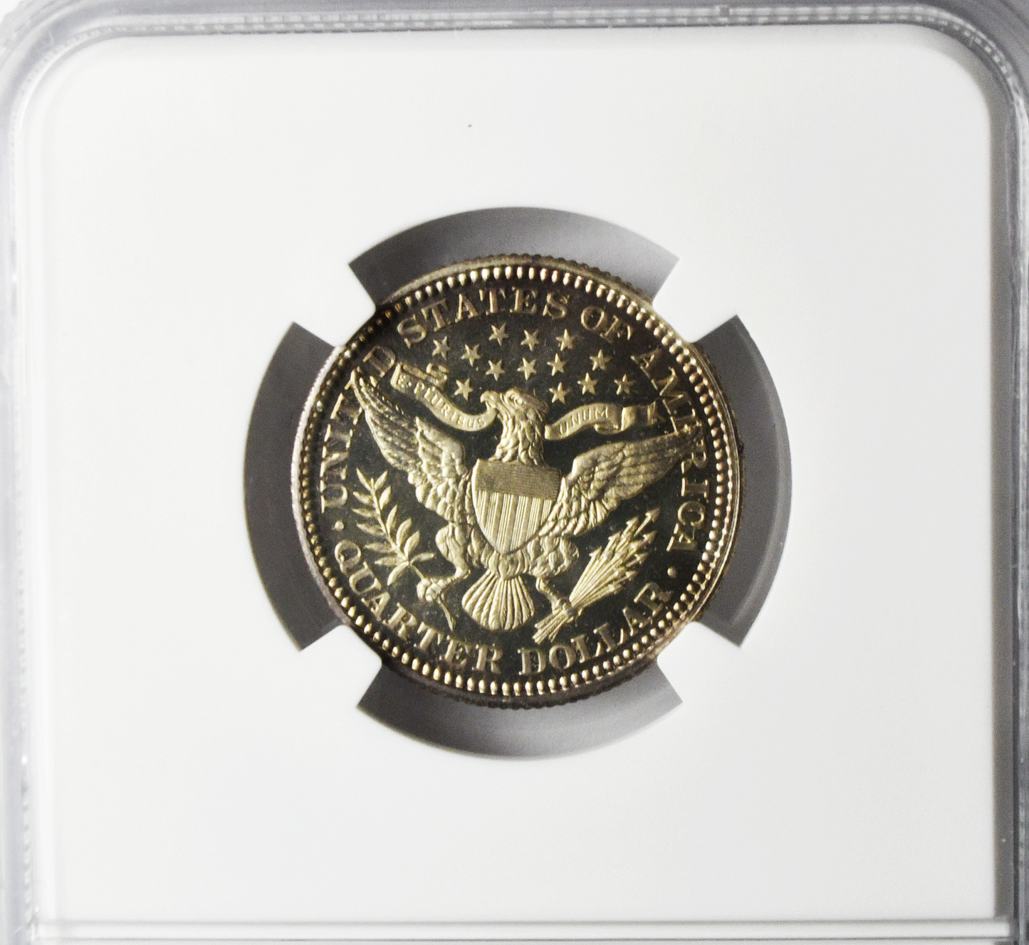 1901 25c Barber Proof Silver Quarter Dollar NGC PF67 Cameo