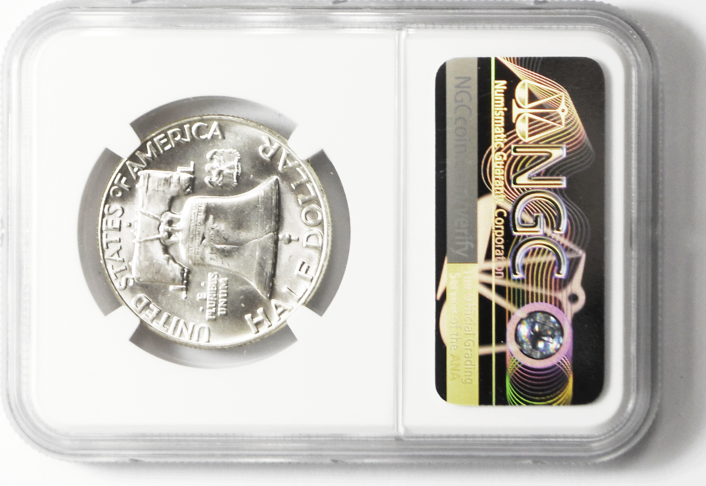 1963 D 50c Franklin Silver Half Dollar Fifty Cents NGC MS64 FBL Denver