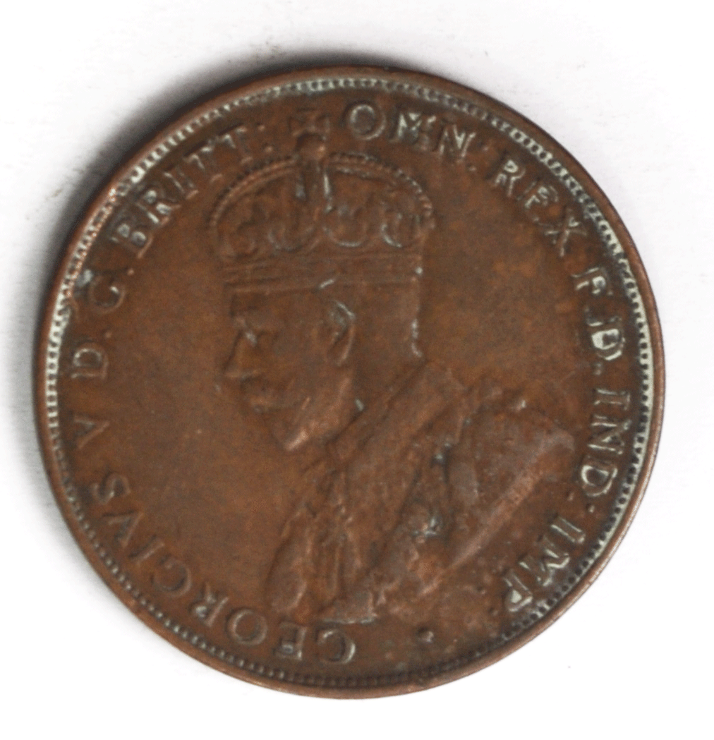 1932 Australia Penny KM# 23 Bronze Coin