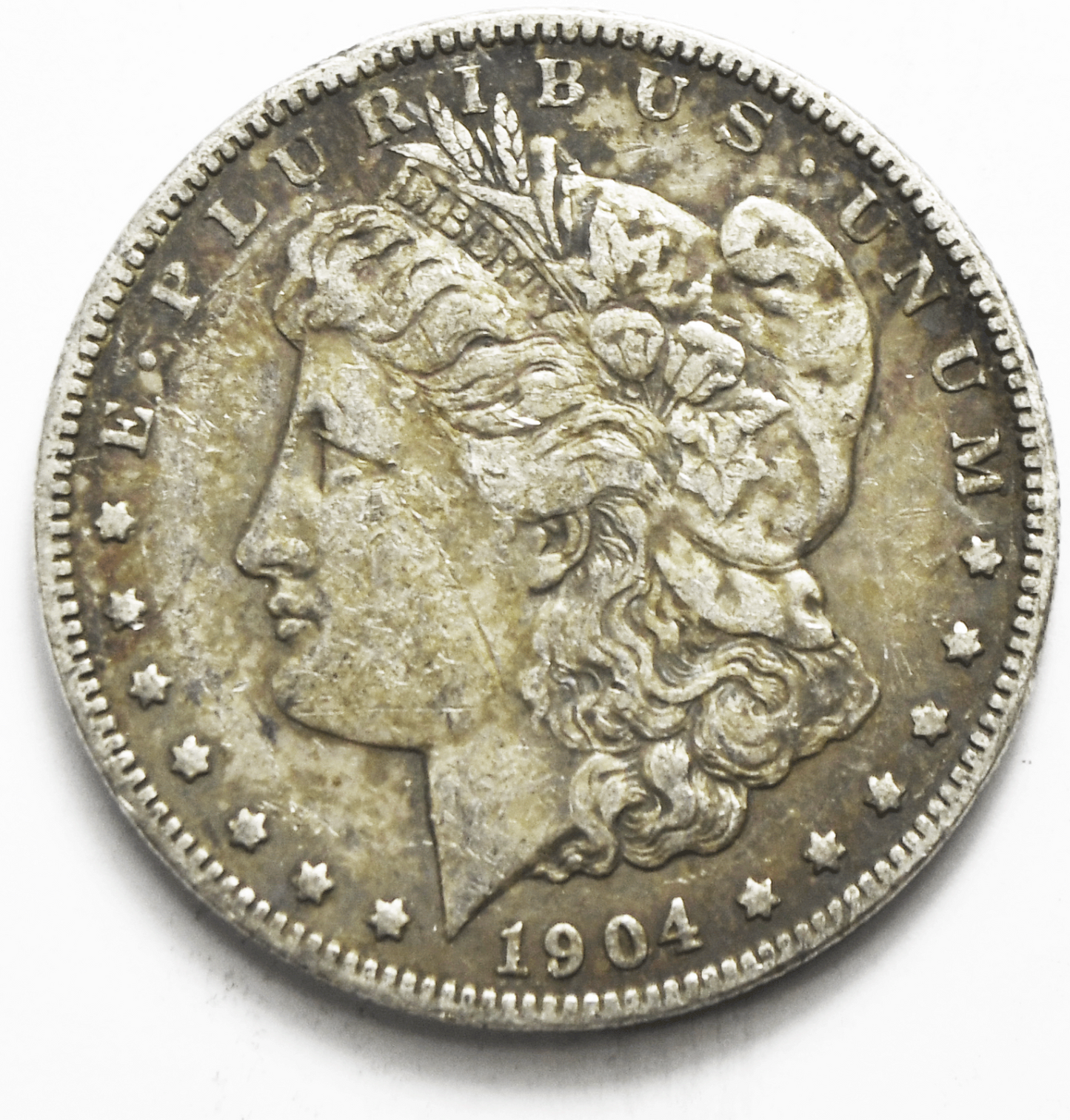 1904 $1 Morgan Silver One Dollar Philadelphia Rare