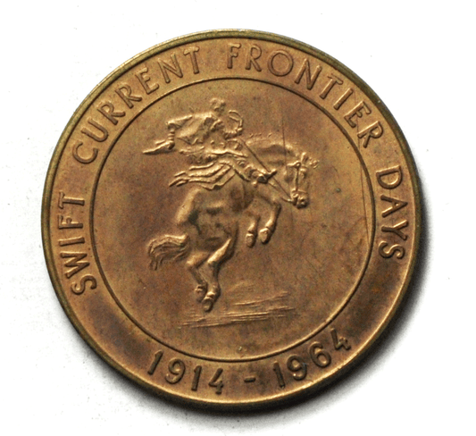 1964`$1 Canada Trade Dollar 39mm Swift Current Frontier Days Token