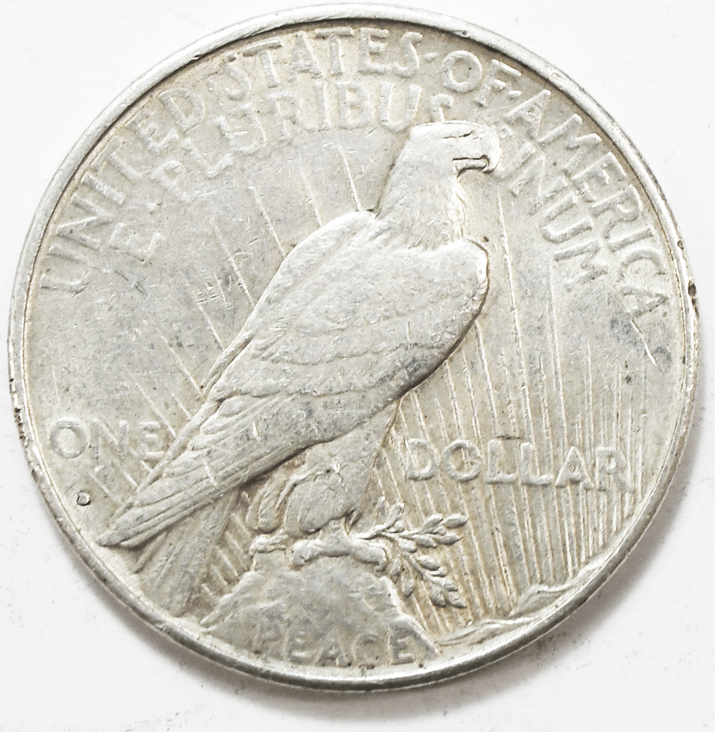 1934 D $1 Peace Silver One Dollar US Denver