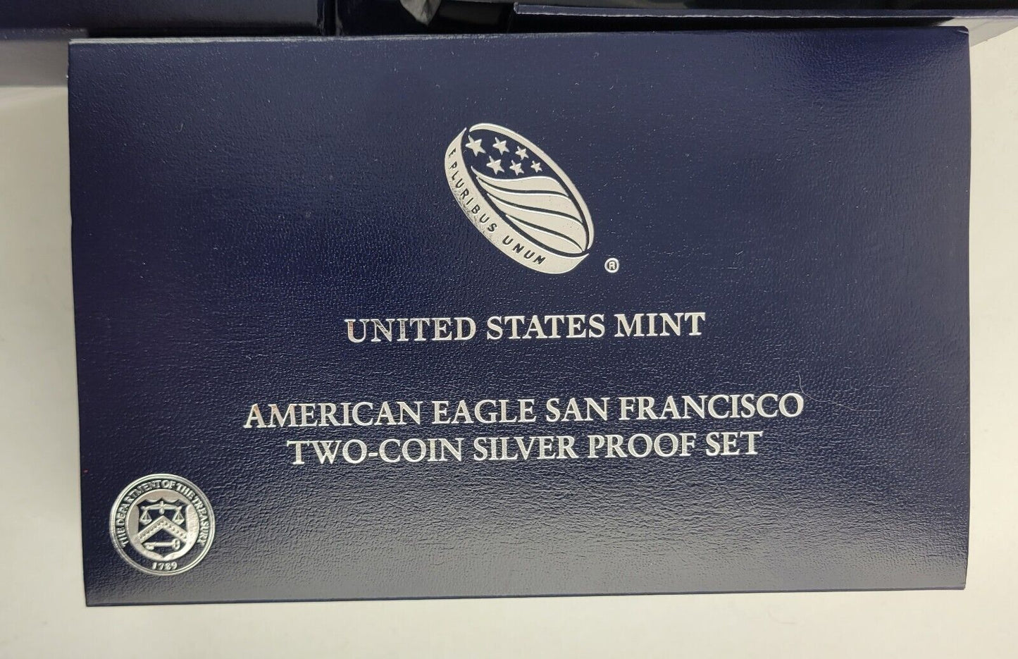 2012 American Eagle San Francisco Two-Coin Silver Proof Set Box/COA US Mint