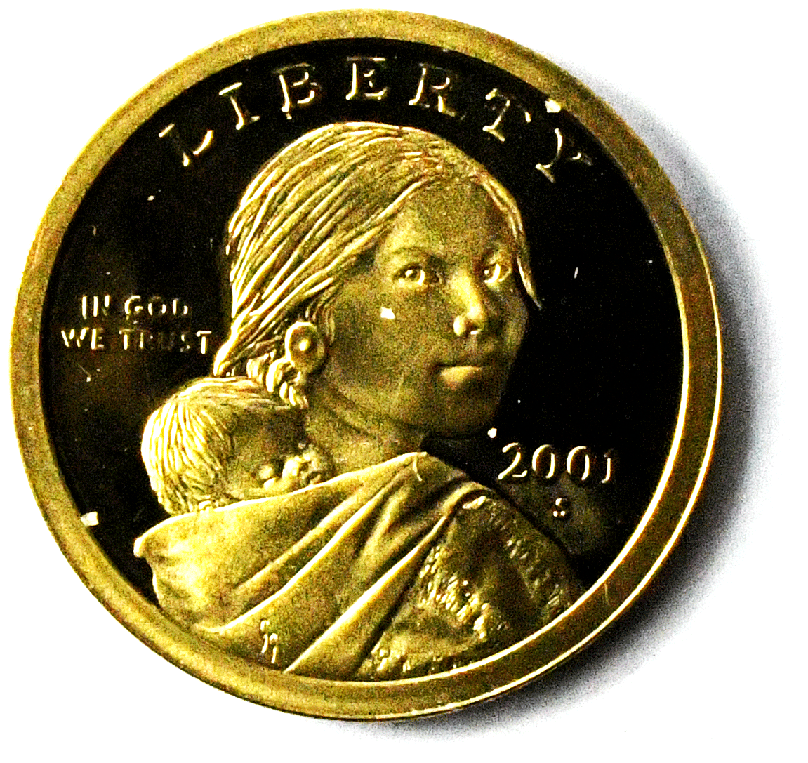 2001 S $1 Sacagawea Proof One Dollar Coin San Francisco