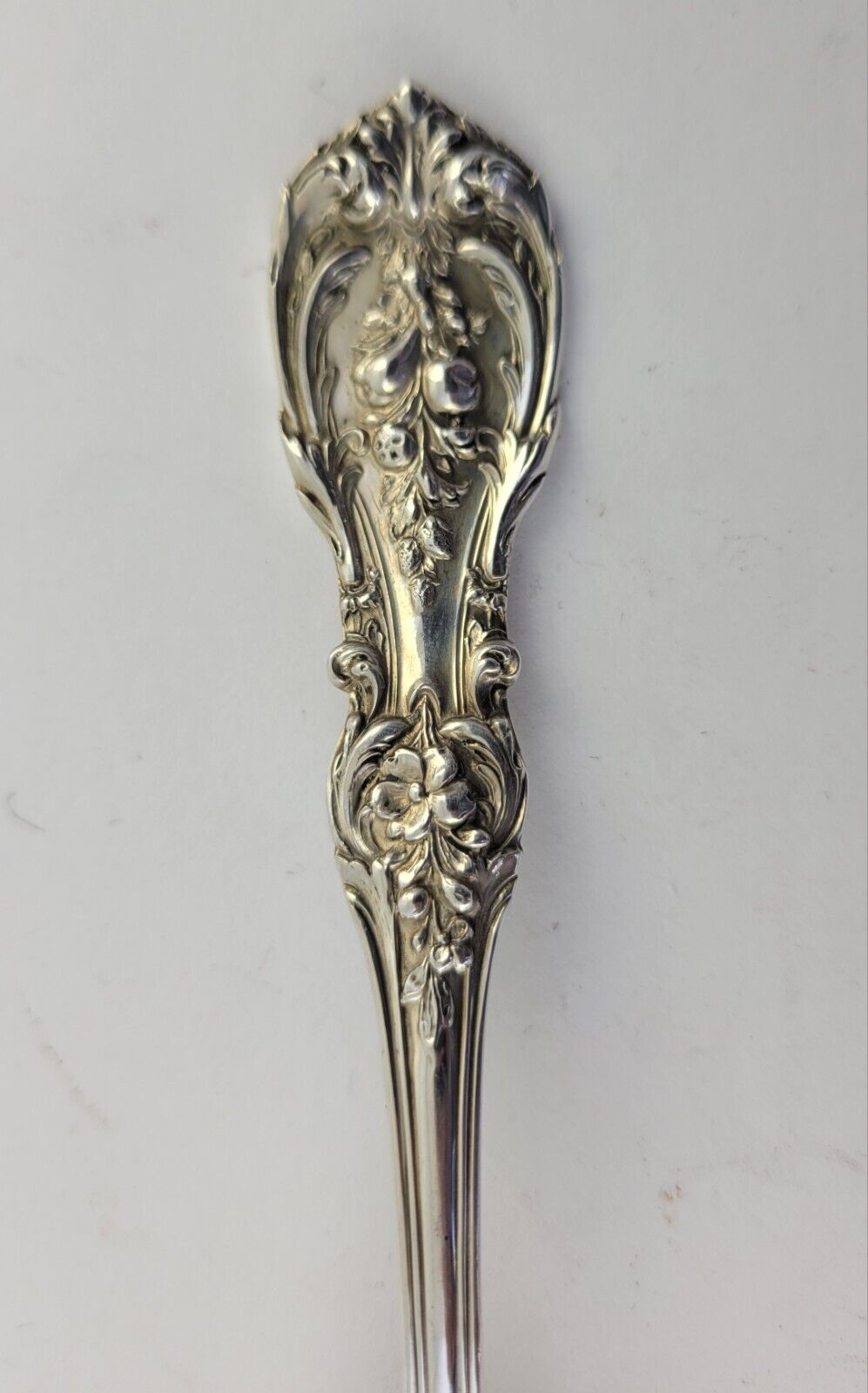 Reed & Barton Francis I Sterling Silver 5 7/8" Fruit Orange/Fruit Spoon 1oz.