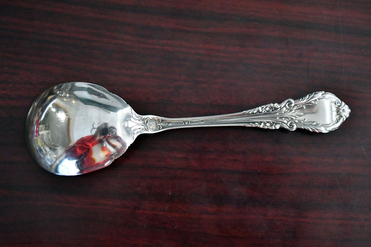 Sir Christopher by Wallace Sterling Silver 6" Solid Sugar Spoon 1.4 oz.