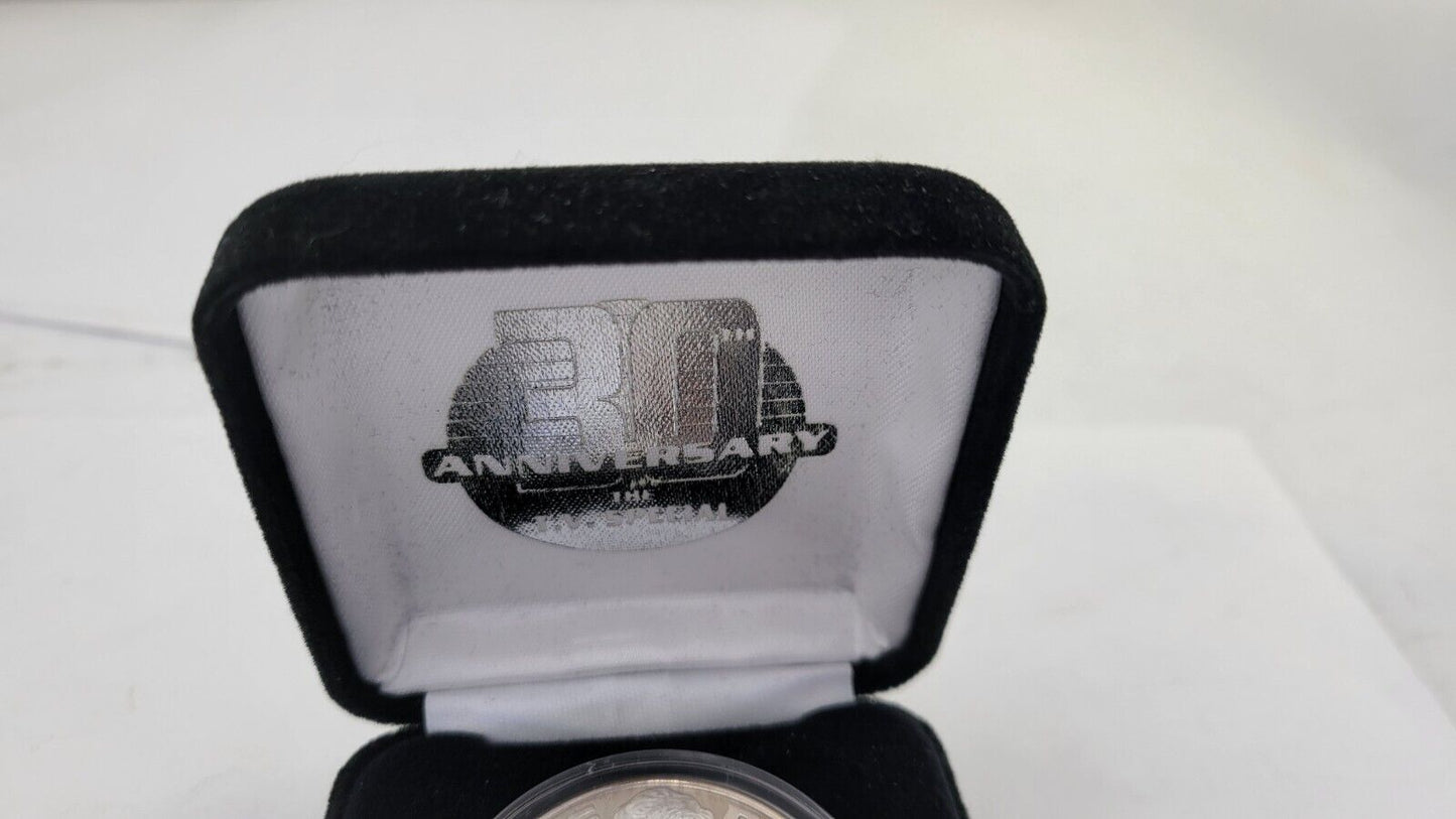 1998 Elvis Presley 1968 T.V. Special 30th Anniversary. 999 Fine Silver 1oz.