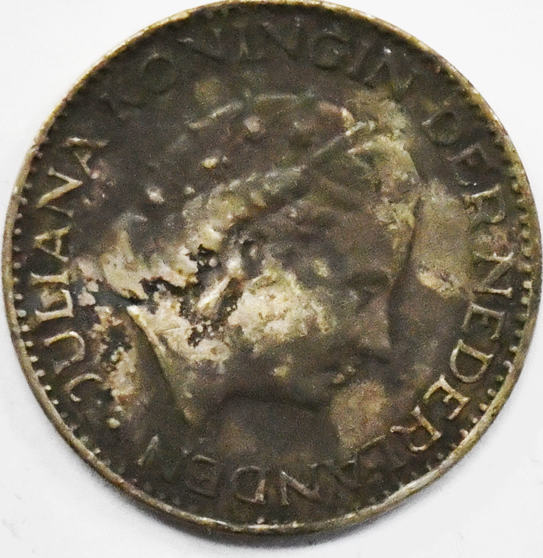 1956 1G Netherlands One Gulden Silver Coin KM# 184