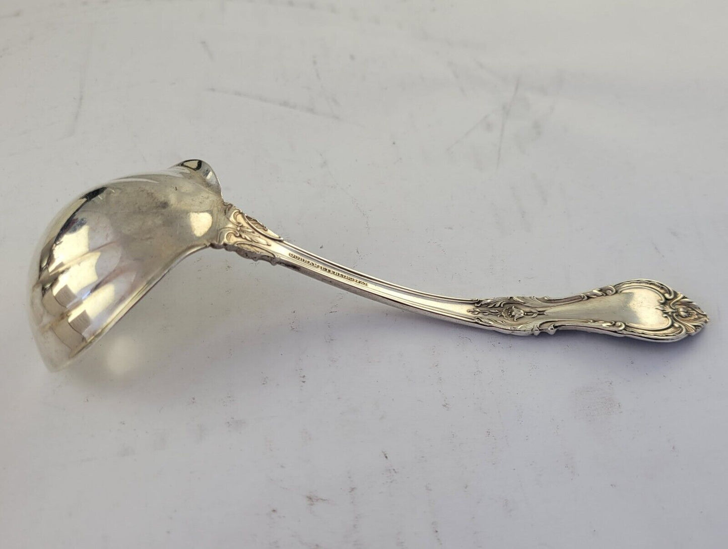 King Edward by Gorham Sterling Silver 6 3/4" Solid Gravy Ladle 2.2oz.