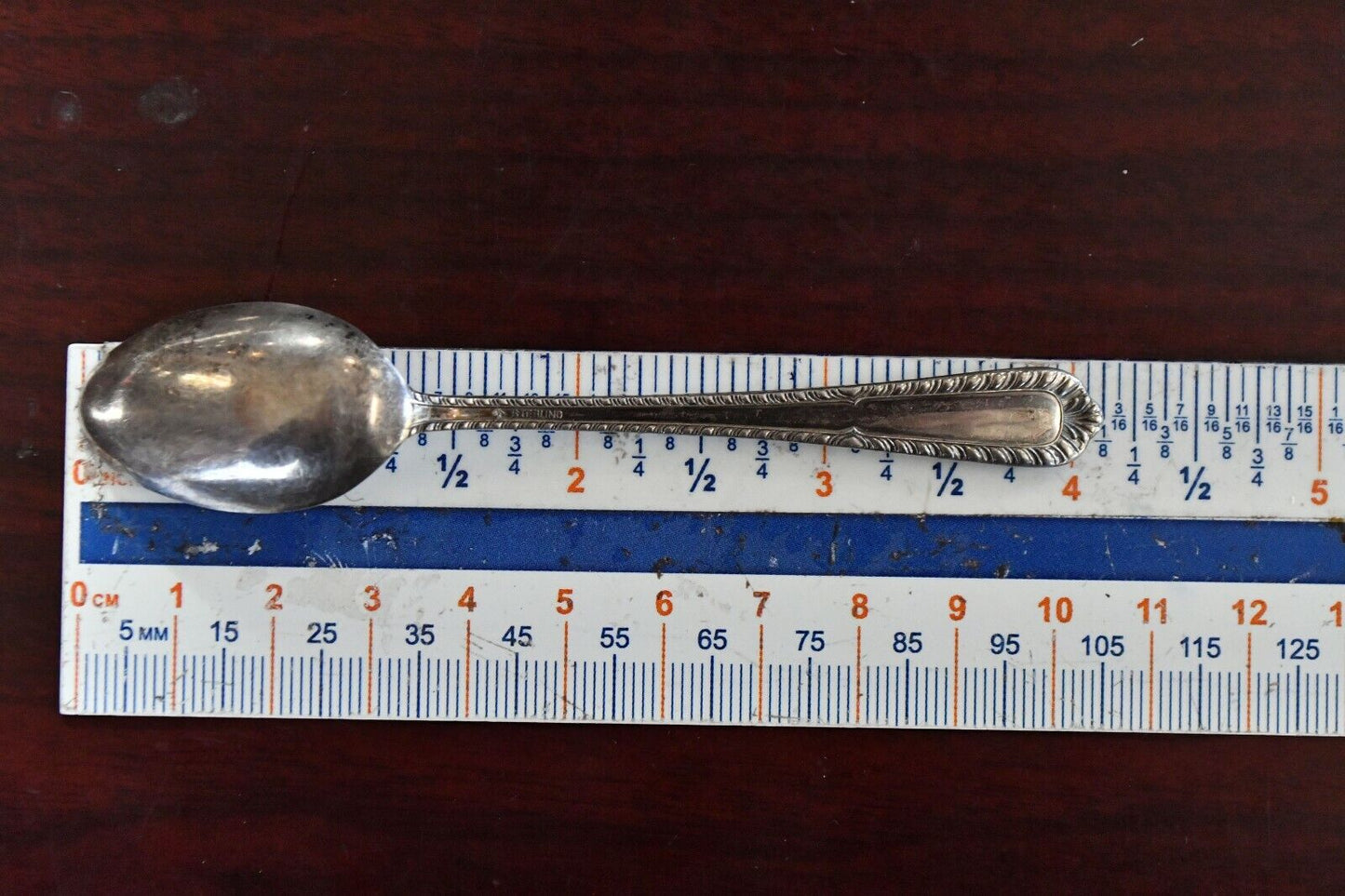 6pc. Gadroon by International Sterling Silver 4 1/8" Demitasse Spoon Set 1.9oz.