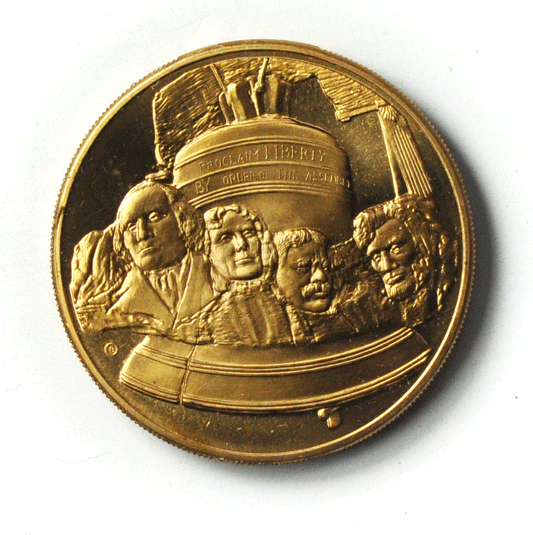 1976 Bicentennial Silver Mint Limited Edition Bronze 1.16oz Medal