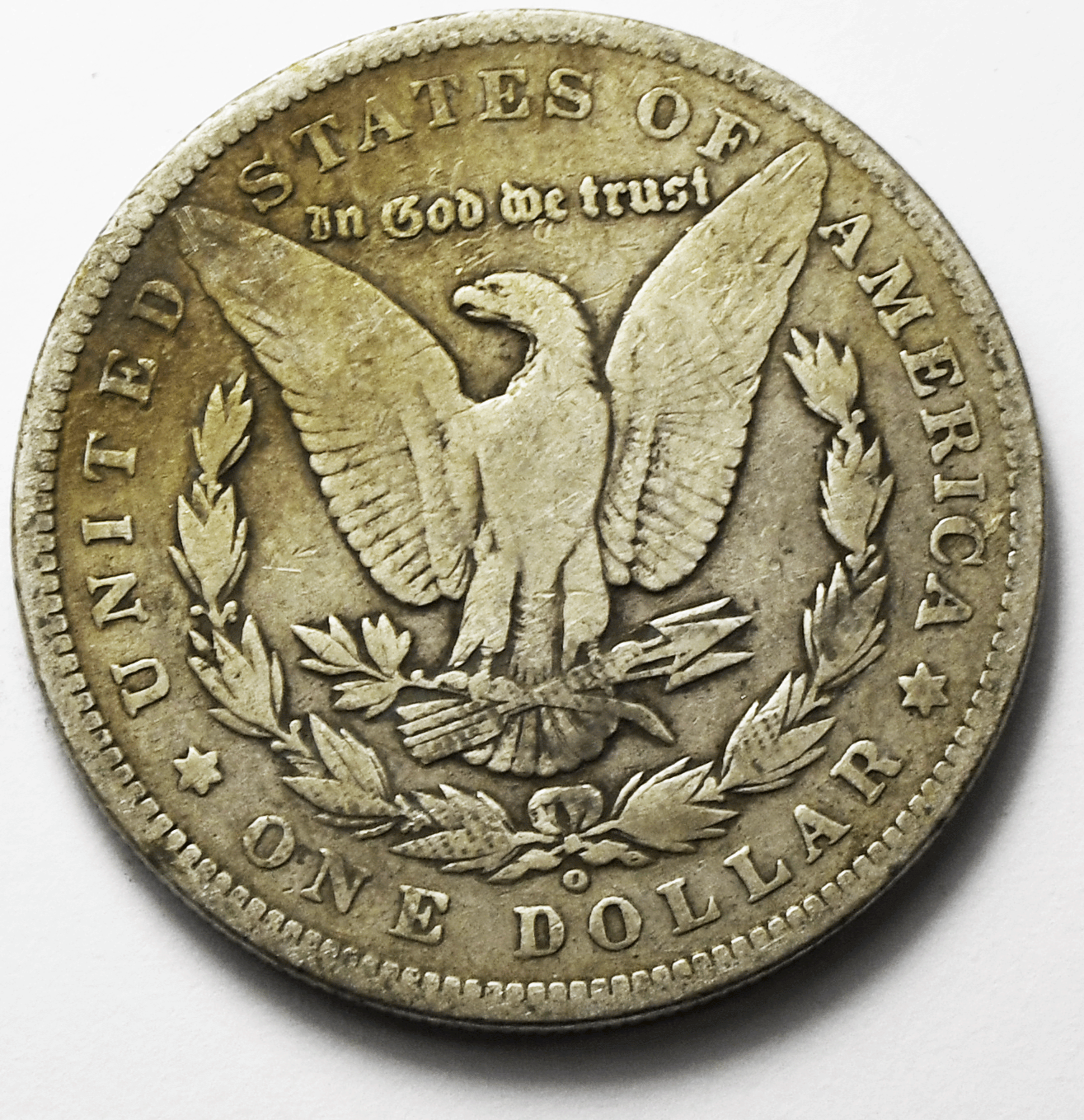 1899 O $1 Morgan Silver One Dollar New Orleans Small Micro O