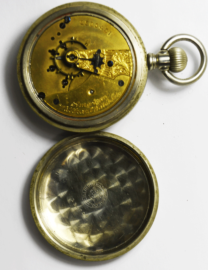 1883 Waltham Size 18 PS Bartlett Pocket Watch OF KW KS Not Running