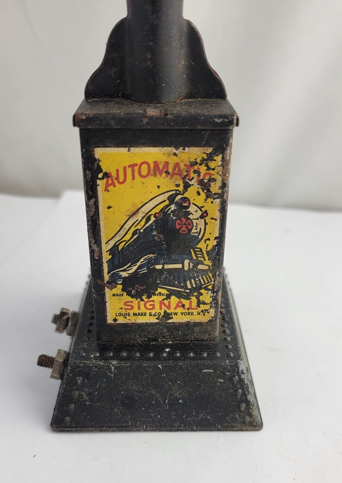 Lionel Louis Marx Accessory 1950's #454 Pre-war O  Metal Automatic Block Signal