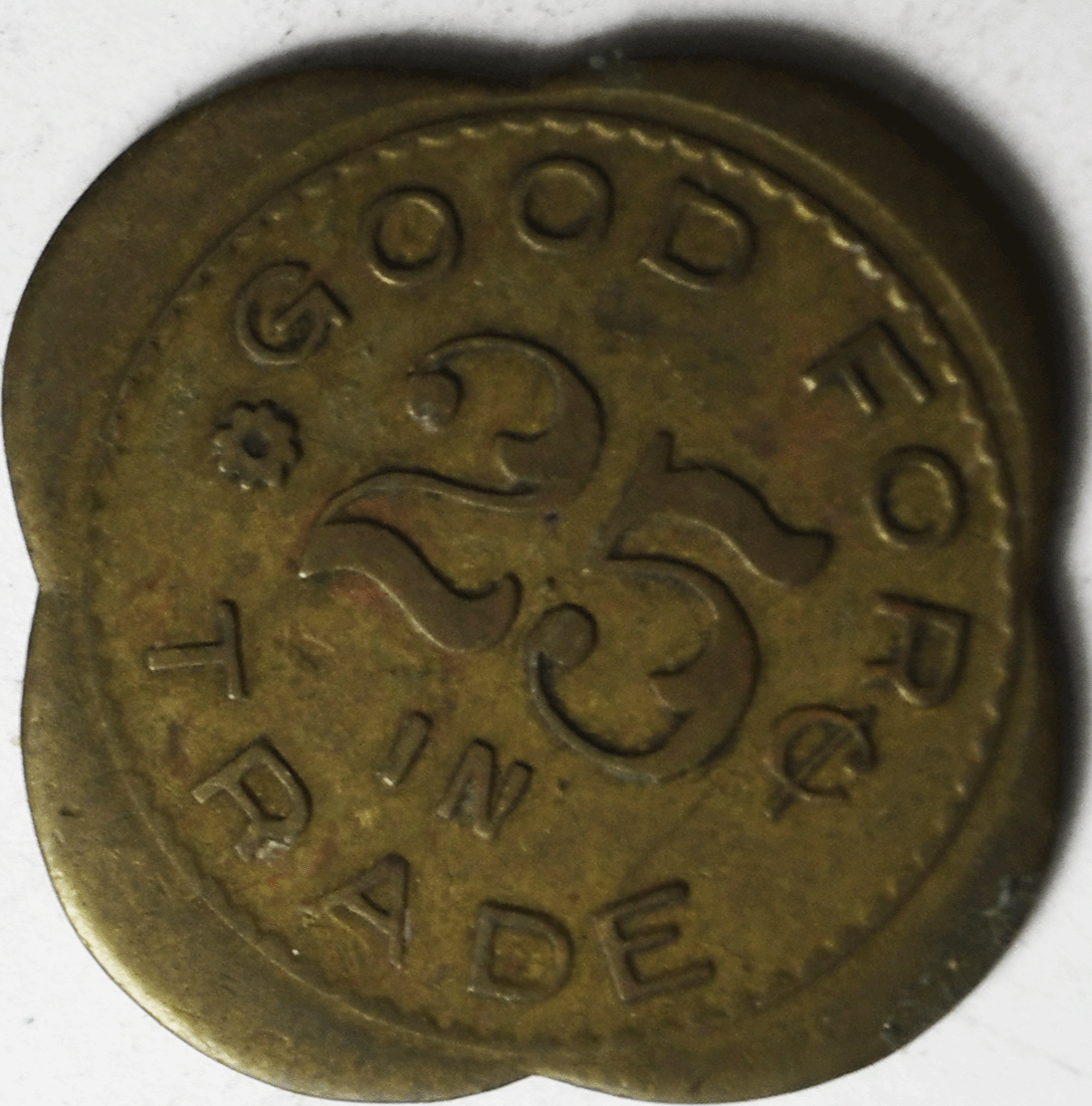 1903 Tripp South Dakota 1903 Mikuska's Store 10 Cents Trade Token 28mm