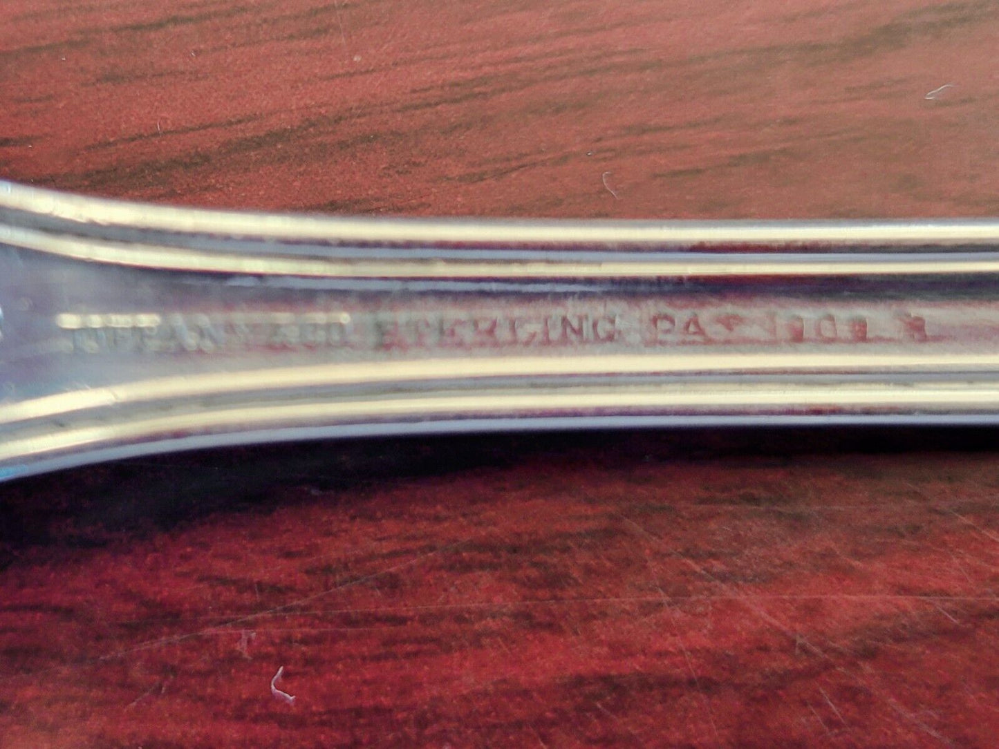 St Dunstan by Tiffany & Co. Sterling 8 3/8" Solid Vegetable Serving Spoon 2.6oz