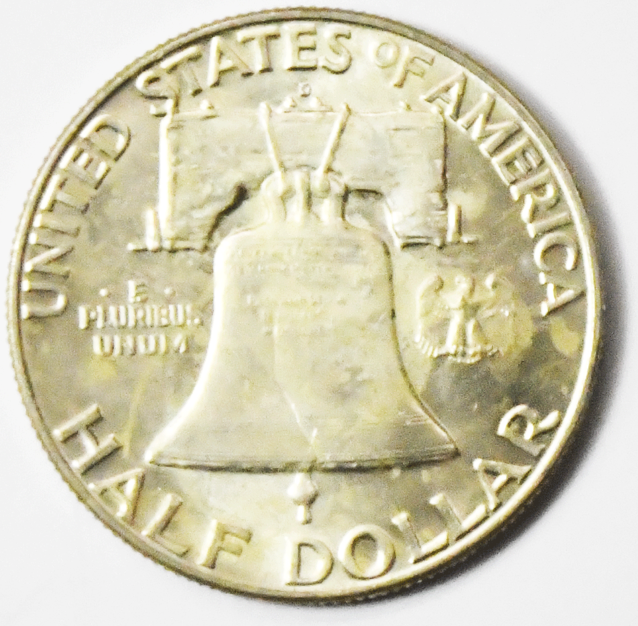 1953 D 50c Franklin Silver Half Dollar Fifty Cents Denver AU