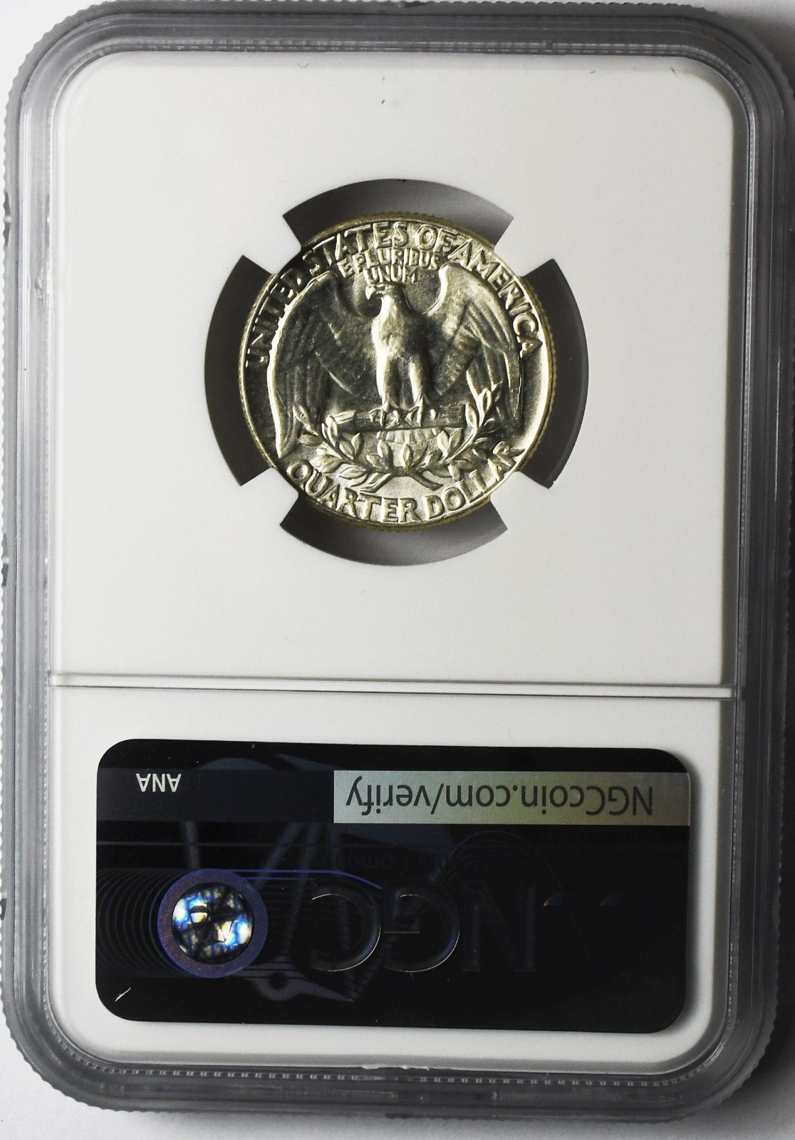 1957 25c Washington Silver Quarter Dollar NGC MS65 Brilliant Uncirculated Type B