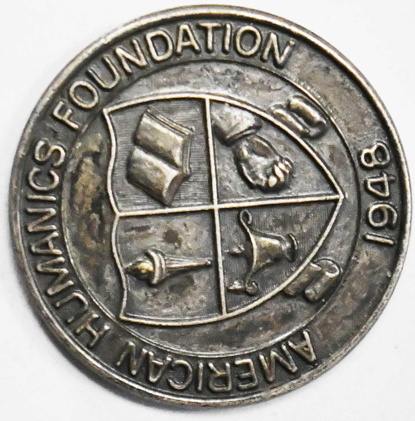 American Humanics Foundation 1948 Founders Banquet November 20 1965 Medal 32mm