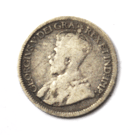 1916 10c Canada Silver Dime Ten Cents  KM#22