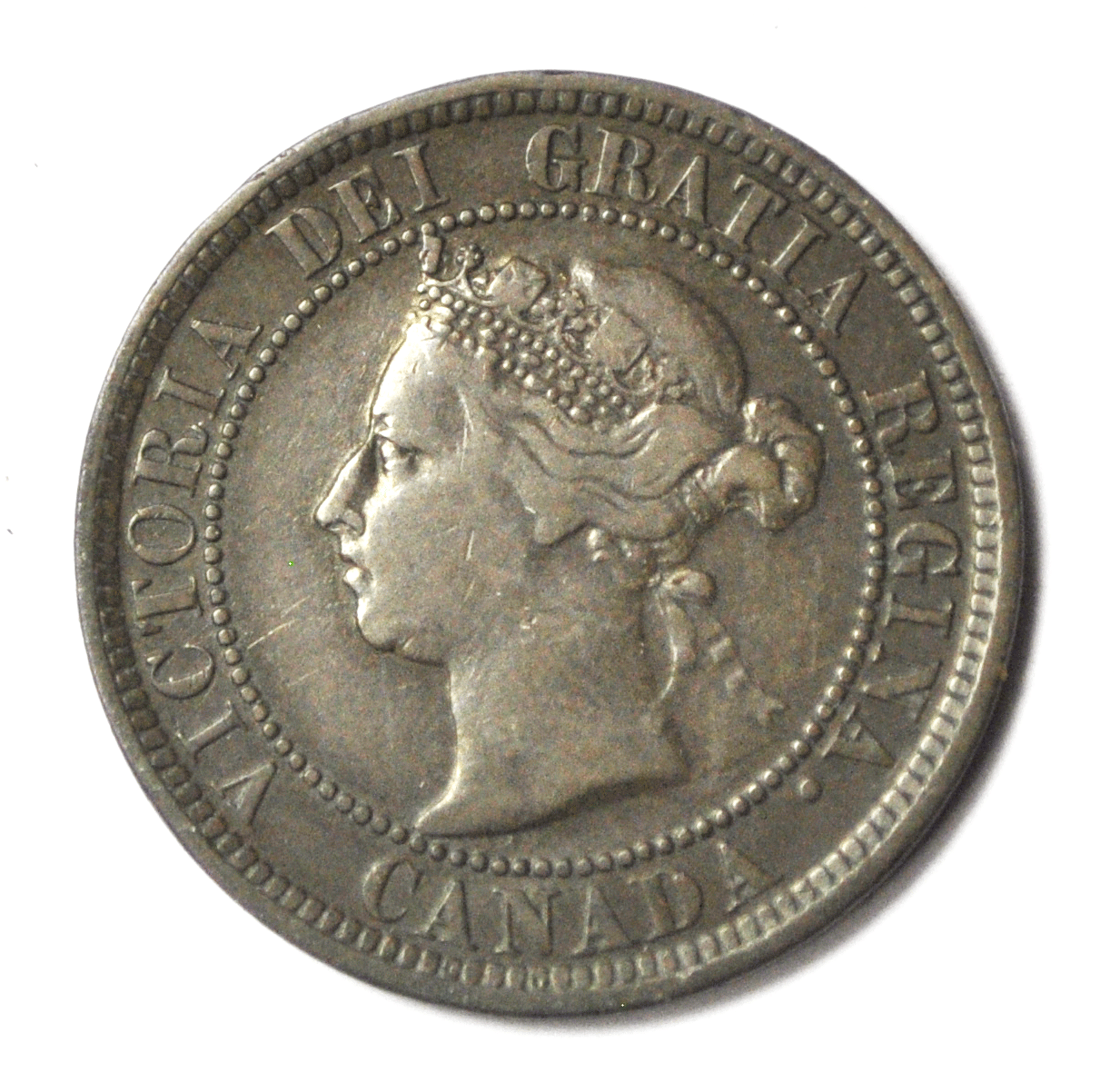 1888 1c Canada One Large Cent KM#7 Bronze