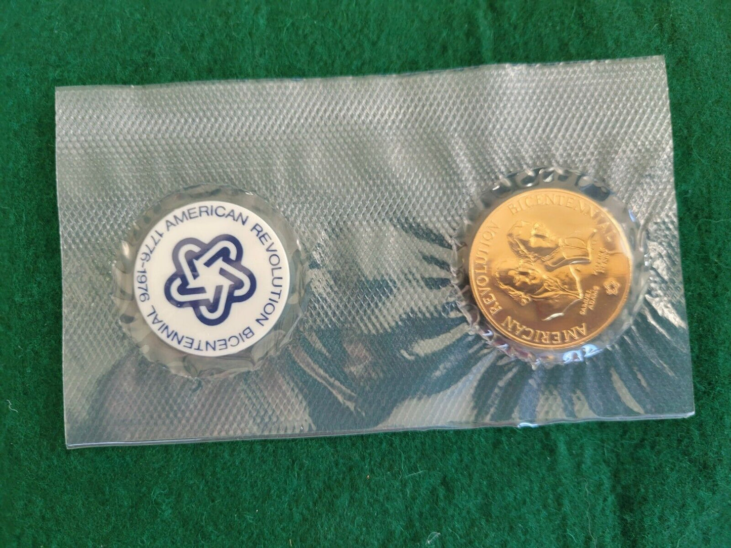1973 Admas & Henry Bicentennial First Day Cover Commemorative Medal & Stamps Set