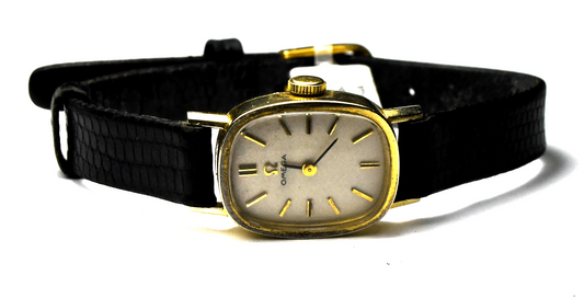 1973 Women's 14k Solid Gold Omega Wristwatch H5838 cal. 1070 17mm