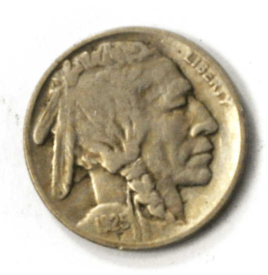 1925 S 5c Buffalo Nickel Five Cents San Francisco Rare