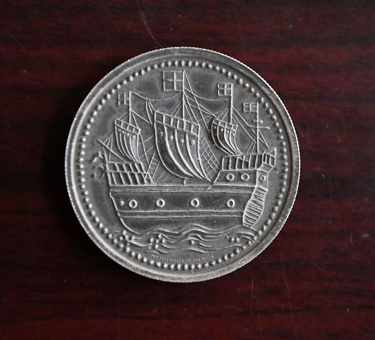 Tribute 1616 Sommer Islands Twelve Pence Thick 2 oz. BU Round .999 Fine Silver