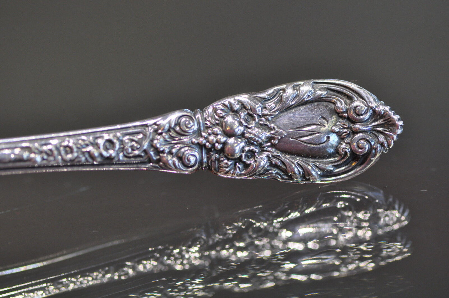 1934 Charles II by Lunt Sterling Silver Spoon Pin Pendant .49oz. Mono Nice!!