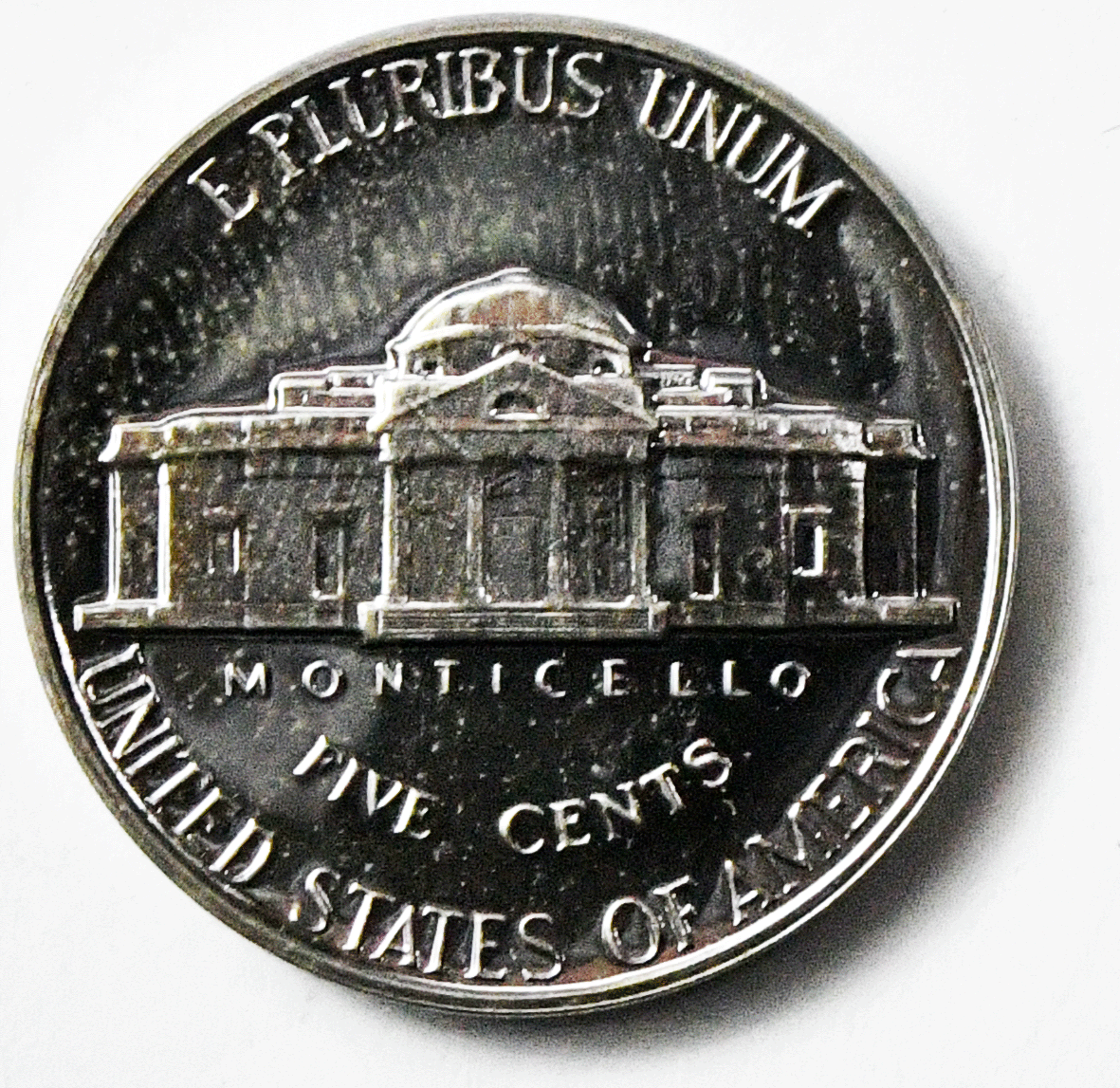 1963 5c Jefferson Proof Nickel Five Cents Gem Uncirculated