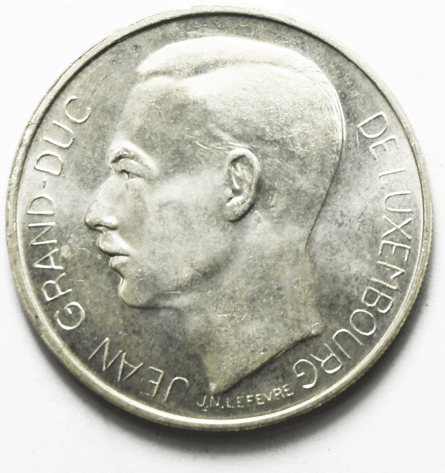 1954 Luxembourg 100 Francs Silver Coin  KM# 54 Uncirculated